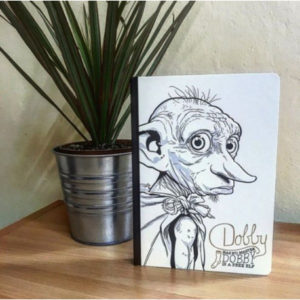 BLOK / ZÁPISNÍK A5 / HARRY POTTER / DOBBY