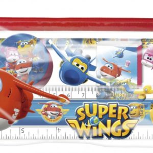 Průhledný Penál / Pouzdro S Vybavením Super Wings