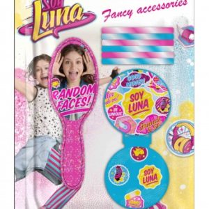 Sada doplňků Soy Luna hřeben / zrcátko / gumičky