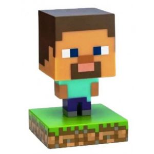 MINECRAFT / SVÍTÍCÍ FIGURKA / STEVE