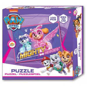 Puzzle Paw Patrol / Mighty Heroes / 100 dílků