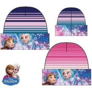 Podzimní / zimní čepice Frozen / Anna a Elsa