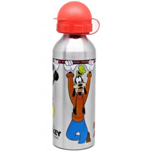 Alu Láhev Mickey Mouse s víčkem / 520 ml