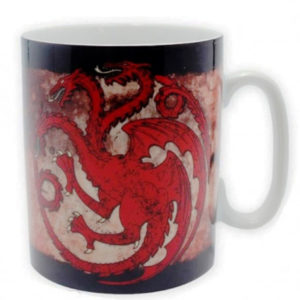 Dárkový Set Hrnek Hra O Trůny / Game Of Thrones 460 Ml  Targaryen