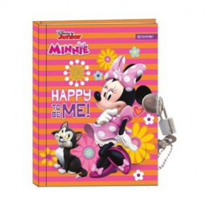 Deník / Památník se zámkem Minnie Mouse