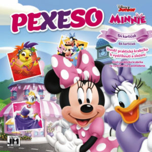 Pexeso v sešitu Minnie Mouse