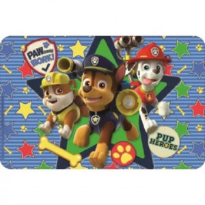 Chlapecká jídelní podložka Paw Patrol / Pup Heroes